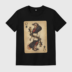 Мужская футболка Fable III Ловкач, дама пики