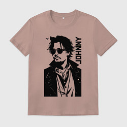 Мужская футболка Johnny Depp - graphics