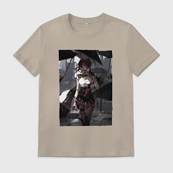 Мужская футболка Кафка под дождём