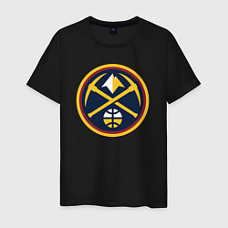 Мужская футболка Denver Nuggets logo