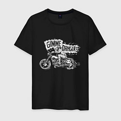 Мужская футболка Gimme danger - motorcycle - motto