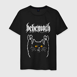 Мужская футболка Behemoth rock cat