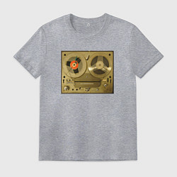 Мужская футболка Ретро магнитофон