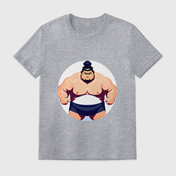 Мужская футболка Борец сумо