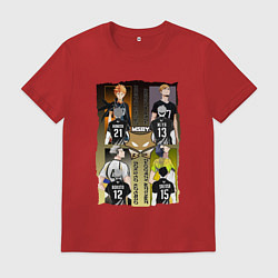 Мужская футболка Волейбол - haikyuu