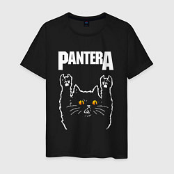 Мужская футболка Pantera rock cat