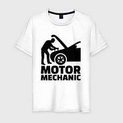 Мужская футболка Motor mechanic