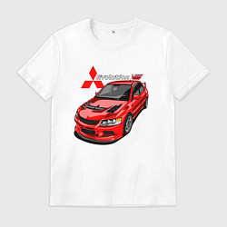 Мужская футболка Lancer Evolution 8
