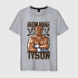 Мужская футболка Iron Mike Tyson Железный Майк Тайсон