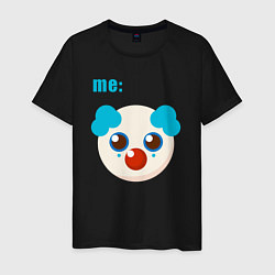 Мужская футболка Me clown