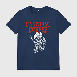 Мужская футболка Cannibal Corpse - скелет