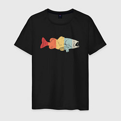 Мужская футболка Color fish