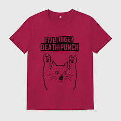 Мужская футболка Five Finger Death Punch - rock cat