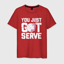 Мужская футболка Just got serve