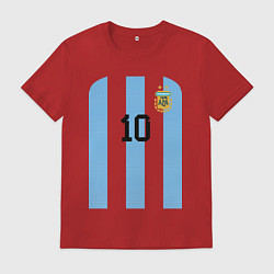 Мужская футболка Месси сборная Аргентины ЧМ 2022