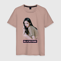 Мужская футболка Jennie Blackpink