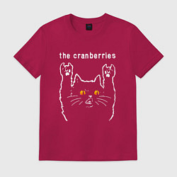 Мужская футболка The Cranberries rock cat