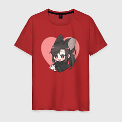 Мужская футболка Wei Wuxian heart