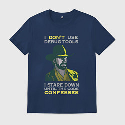 Мужская футболка Чак Норрис среди программистов