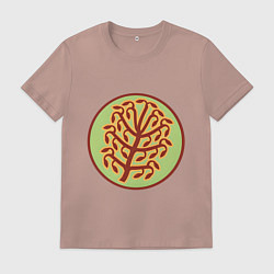 Футболка хлопковая мужская Массагеты Total War: Rome II, цвет: пыльно-розовый