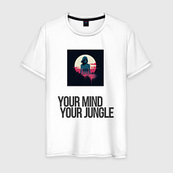 Мужская футболка Your mind your jungle