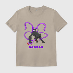 Мужская футболка Badbad - монстр из Детского сада Банбана