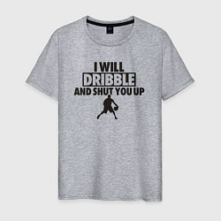 Мужская футболка I will dribble