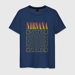 Мужская футболка Nirvana лого