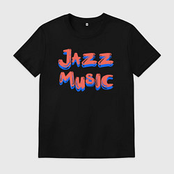 Мужская футболка Music jazz