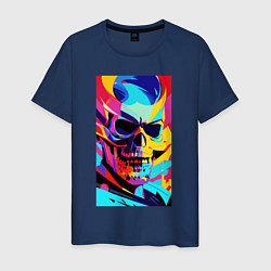 Мужская футболка Cool skull - pop art