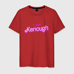 Мужская футболка I am kenough barbie