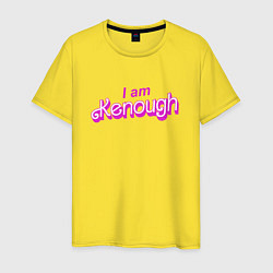 Мужская футболка I am kenough barbie