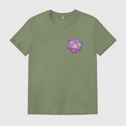 Мужская футболка Baldurs Gate 3 D20