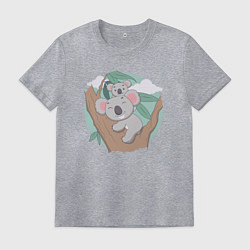 Мужская футболка Коалы на дереве