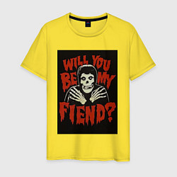 Мужская футболка Will you be my fiend