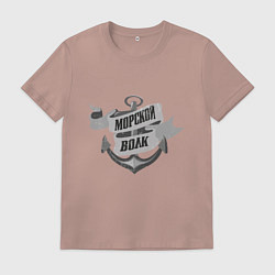 Мужская футболка Волк морской