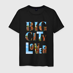 Мужская футболка Big city lover Moscow