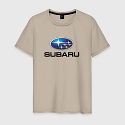 Мужская футболка Subaru sport auto