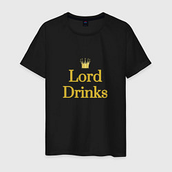 Мужская футболка Lord drinks