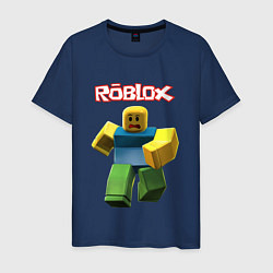 Мужская футболка Roblox бегущий персонаж