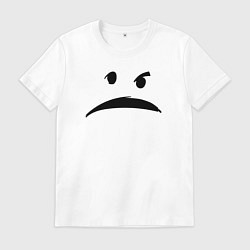 Футболка хлопковая мужская Привидение с мотором, цвет: белый