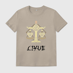 Мужская футболка Ли Юэ из Геншин Импакт