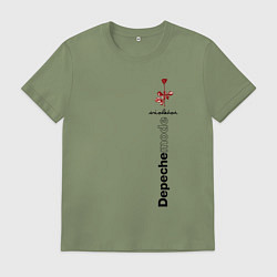 Мужская футболка Depeche Mode - Роза Violator