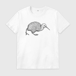 Мужская футболка Птица киви спешит