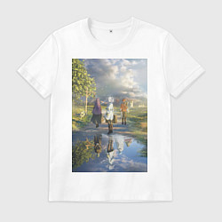 Мужская футболка Фрирен провожающая в путь