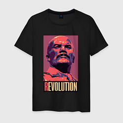 Мужская футболка Lenin revolution