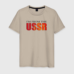 Мужская футболка Im from the USSR