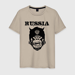 Мужская футболка Russian gorilla