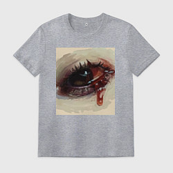Мужская футболка Глаза, полные грусти