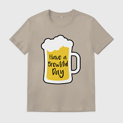 Мужская футболка Brewtiful day
